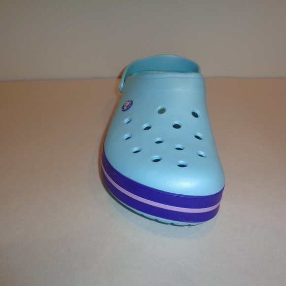 Crocs Size 13 CROCBAND New Blue Clogs Loafers main image 7